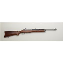 Ruger Ranch Rifle in .223 caliber, stainless steel, #188-80-927 in very near fine condition. Slight 