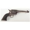 Image 2 : Colt Single Action Army Revolver .45 caliber, 5 ½ “ barrel, traces of period nickel finish, hard rub