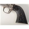 Image 3 : Colt Single Action Army Revolver .45 caliber, 5 ½ “ barrel, traces of period nickel finish, hard rub