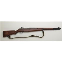 U.S. M1 Garand semi-auto rifle by Winchester, .30 cal., 24” SA barrel dated 4-63, military finish, w