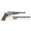 Image 19 : Smith & Wesson Third Model Single Shot pistol, .22LR cal., 10” barrel, blue finish, re-stocked with 