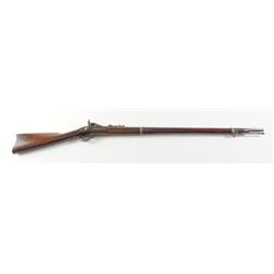 Springfield model 1870 Trapdoor Rifle in .50 – .70 Cal # 566 in V.G. Original condition. A.J. Carr s