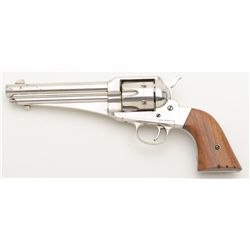 Remington Model 1875 single action revolver in 44-40 cal. 5 3/4 shortened bbl. 90-95% original nicke