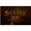 Image 2 : Old phonograph “The Sonora”, in quarter sawn wood case approx. 14” high, 17” wide and 16” deep in ov