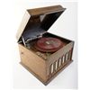 Image 8 : Old phonograph “The Sonora”, in quarter sawn wood case approx. 14” high, 17” wide and 16” deep in ov