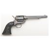 Image 2 : Colt Peacemaker Single Action revolver, .22 Magnum cal., 6” barrel, non-fluted cylinder, blue and ca