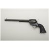 Image 2 : Colt Single Action Buntline Scout revolver, .22LR cal., 9-1/2” barrel, black finish, checkered hard 