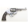 Image 2 : Colt Police Positive Special DA revolver, .32-20 WCF cal., 4” barrel, blue finish, one checkered har