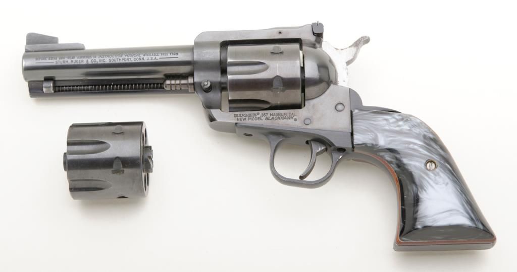 Ruger New Model Blackhawk Single Action Revolver 357 Magnum Cal