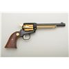 Image 1 : Colt Single Action Frontier Scout Golden Spike (1869-1969), .22LR cal., 6” barrel, black finish to b