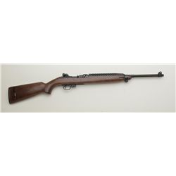 Commercial M1 semi-auto carbine by Universal, .30 cal., 18” barrel, blue finish, wood stock, ventila