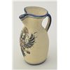 Image 2 : Nicely made glazed porcelain vase showing two headed eagle with crown and knights cross signed S. T.