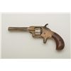 Image 2 : Antique Whitney spur trigger revolver, parts only, brass frame, barrel, cylinder and grips, #19682; 