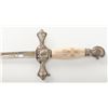Image 3 : Knights of Columbus Lodge sword and scabbard by the Regalia Co. in overall very good condition with 