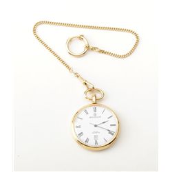 Gold colored Pocket Watch by Sandoz – Swiss. Est.: $25 - $50.