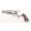 Image 1 : Smith & Wesson Model 1 2nd Issue tip-up revolver, .22 cal., 3-1/4” barrel, blue and silver finish, r