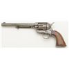 Image 1 : Colt S.A. Army Revolver 7 1/2 bbl, 45 L.C. caliber, brown patina finish, wood grips # 27530. Made ab