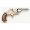 Image 2 : Colt Open Top spur trigger revolver, .22 cal., 2-1/2” barrel, nickel finish, wood grips, #62760 in o