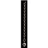 Image 1 : One tiffany style double link bracelet with puffed heart pendant in sterling silver, weighing approx