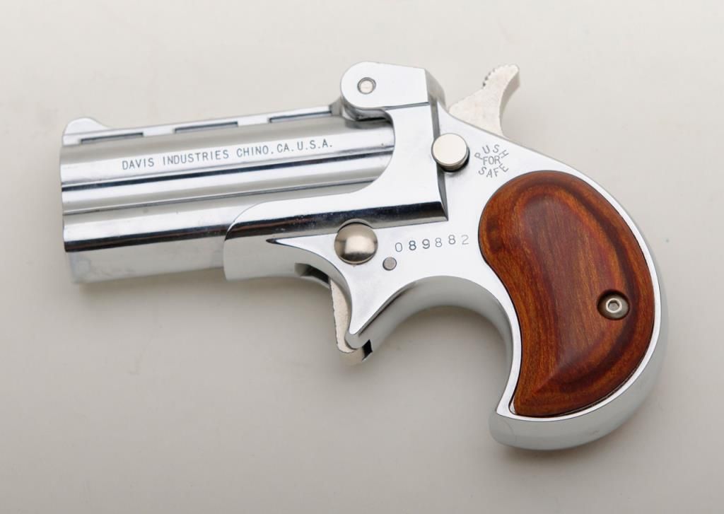 Davis Industries Model DM22 O/U derringer, .22 Magnum cal., 21/4