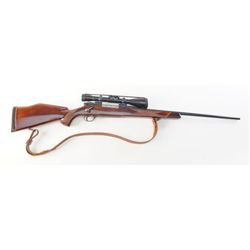 Weatherby Mark V bolt action rifle, .300 Weatherby caliber, 24” blued rifle barrel, finely checkered