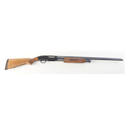 Mossberg Model 500A pump action shotgun, 12 gauge, full choke, 30” ventilated rib barrel, blue finis