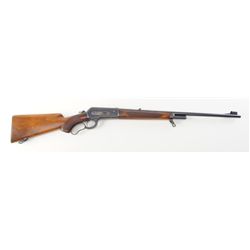 Winchester Model 71 special order lever action rifle, .348 W.C.F. cal., 24” round barrel, ¾ magazine