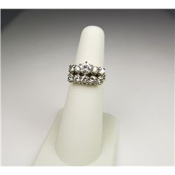 Estate Quality Diamond Ring with round brilliant cut diamond weighing approx. 0.50 carats with G-H c