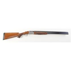 SKB Sporting Model 505 O/U shotgun, 12 gauge, 3” chambers, 28” ventilated rib barrels, blued finish 