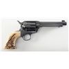 Image 2 : Colt SAA revolver, .38-40 cal., replaced Christy 5-1/2” barrel, re-blued finish, stag grips, #290499