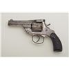 Image 2 : Thames Arms Co. top break DA revolver, .32 cal., 3-1/4” barrel, nickel finish, checkered black hard 