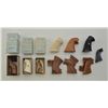 Image 1 : Lot of 4 modern grips for single action Army revolver’s all made of composite materials. Also 4 wood