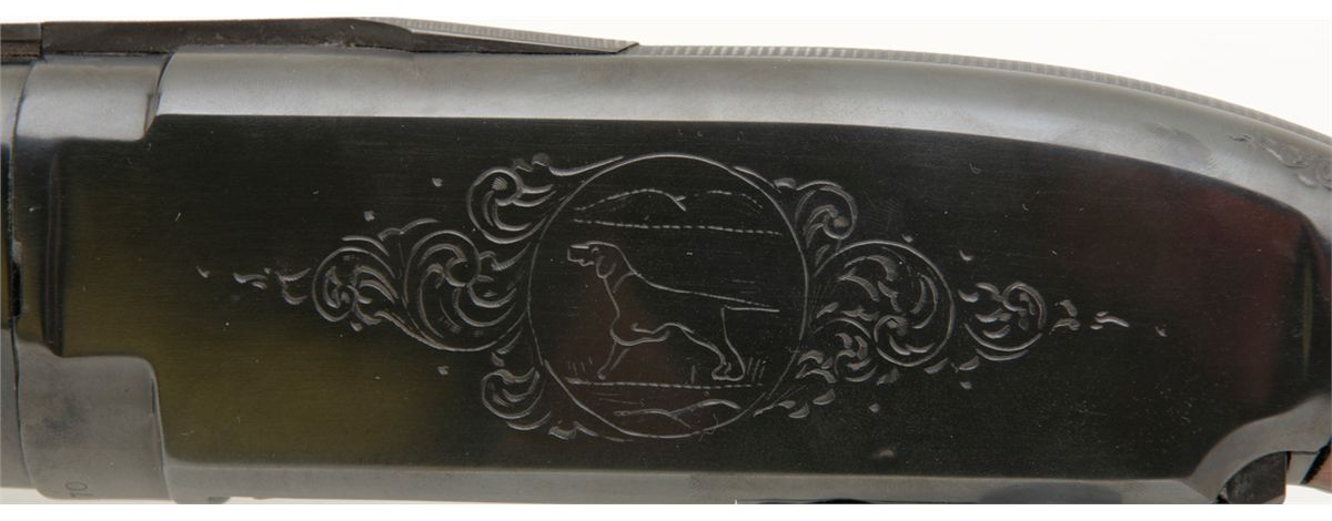 Winchester Model 12 # 2 factory engraved rib (Duck Bill 3 pin) 12 GA ...