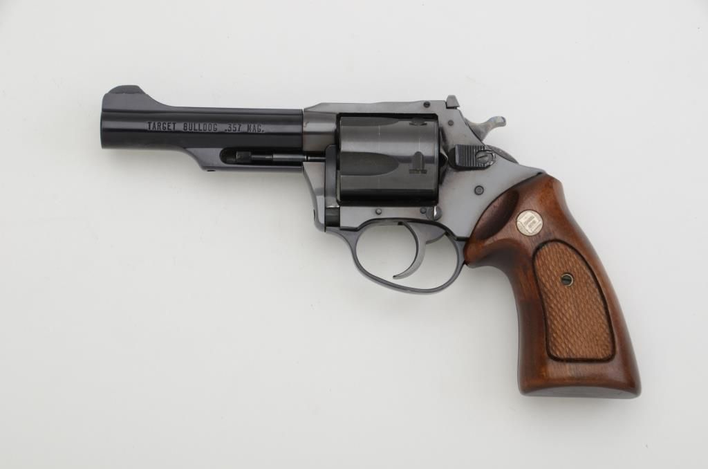 Charter Arms Target Bulldog Model DA revolver, .357 Magnum cal., 4
