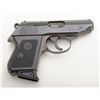 Image 5 : Iver-Johnson Model TP-22 DA semi-auto pistol, .22 cal., 3” barrel, blue finish, checkered plastic gr