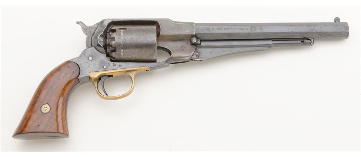 1858 Remington Reproduction by Lyman in .44 caliber. Good showing use