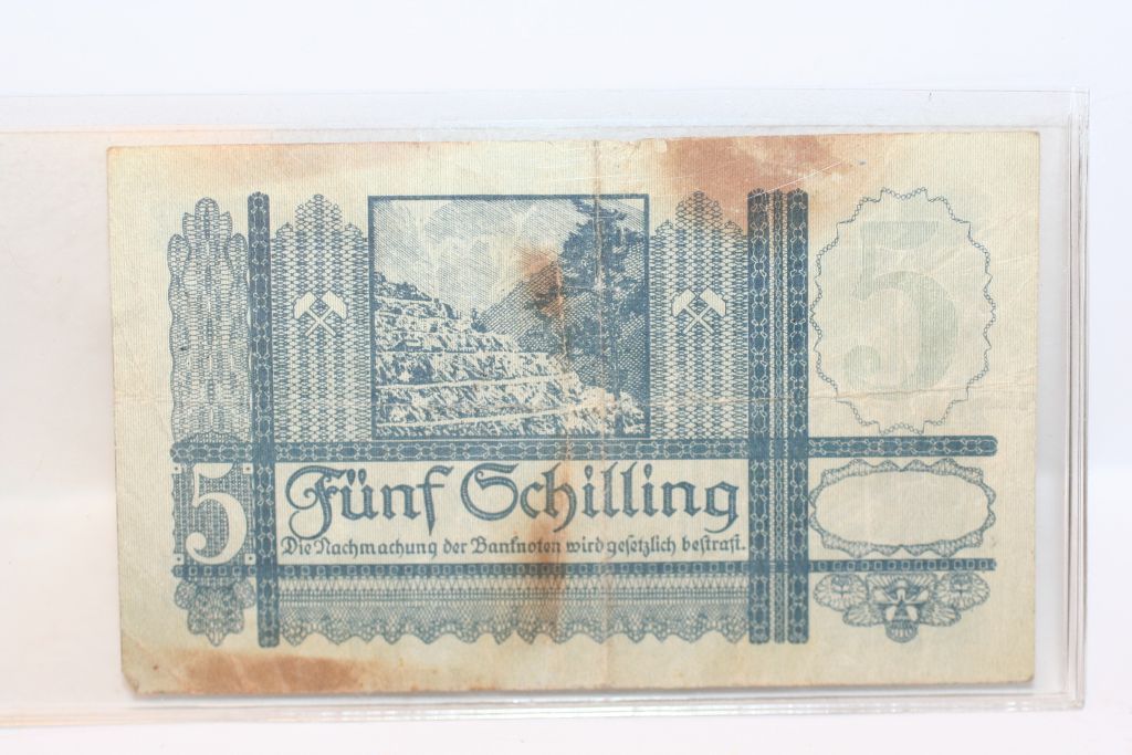 Austria Currency Note