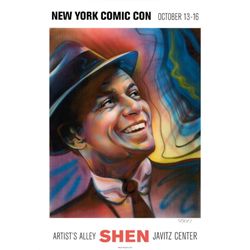 Shen Frank Sinatra Art Print New York Comic Con