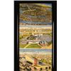Image 2 : 18 New York Worlds Fair Vintage Postcard Set Framd 1939