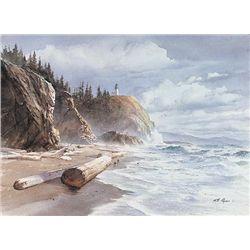 William Ryan Summer Light Art Print Lighthouse