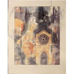 Adorjan Lux Art Print Hommage a Cinque Terre