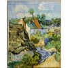 Image 1 : Houses in Auvers Vincent Van Gogh Art Print On Canvas