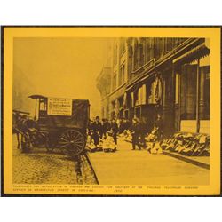 Historical Photograph Telephones Delivered Chicago 1910