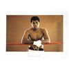 Image 1 : Young Muhammad Ali: Ropes Boxing Portrait Photo Print