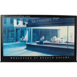 Boulevard Of Broken Dreams Helnwein / Hopper Art Print