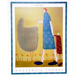 Mackenzie Thorpe 'IN THE PARK' Lithograph