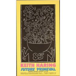 Keith Haring : Subway Drawings Exhibition Art Print