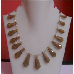 146.30 Ct Necklace of Semi-Precious Gemstone