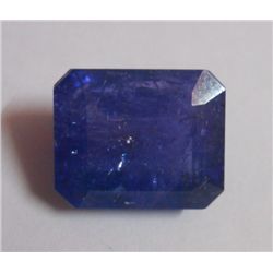 Natural African Tanzanite 18.70 Ctw Square Shape Cut Stone