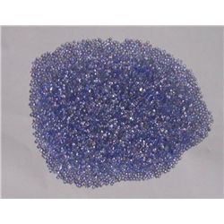 Natural African Tanzanite Loose 74.90 Ctw 1.5 & 2 mm Round Shape Cut stones